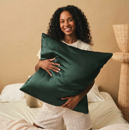 Taie d'oreiller 100% pure soie de mûrier